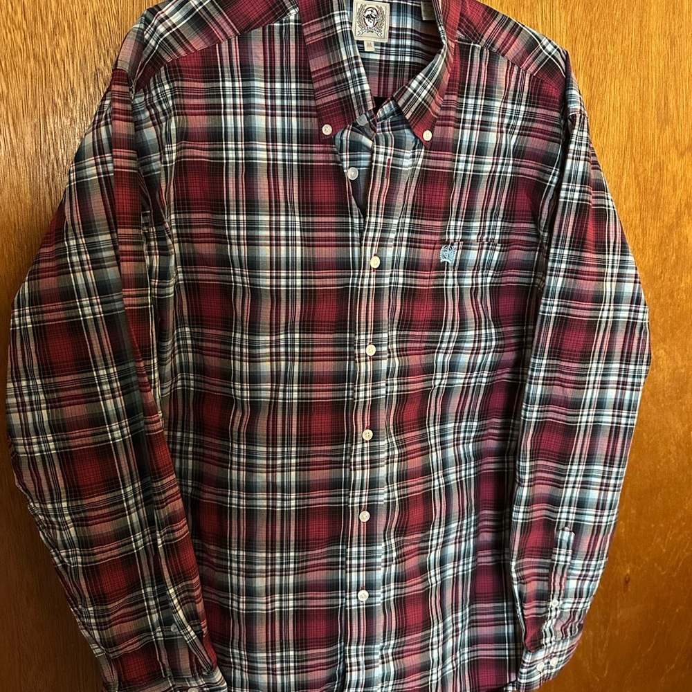 Men's Cinch Plaid Button-Down Shirt